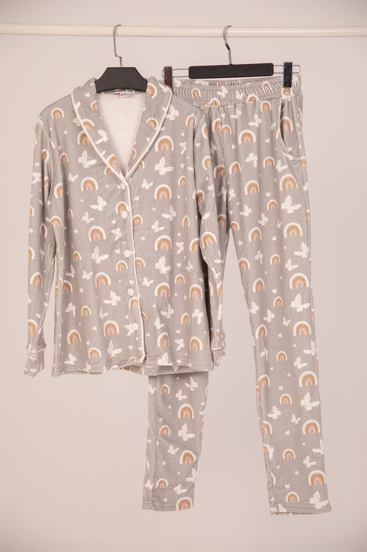 Pajama Velvet Buttons 9073