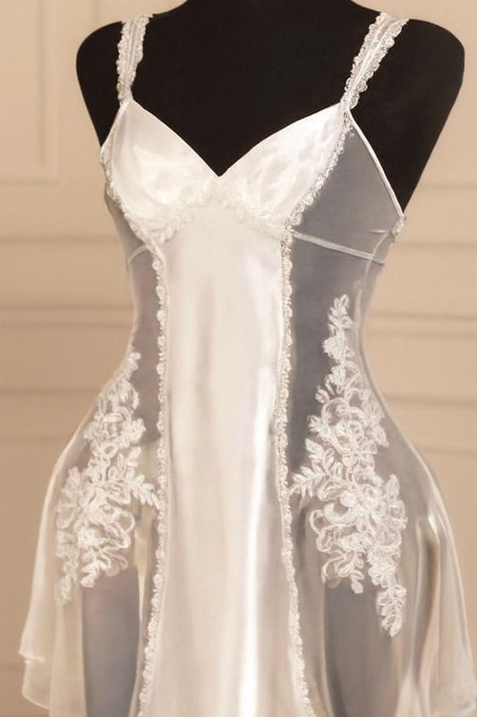 Dare to Dream Lace & Satin Slip