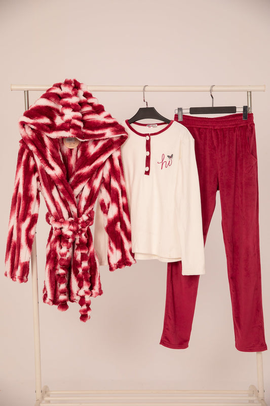 Pajama Velvet 3 pcs 9070