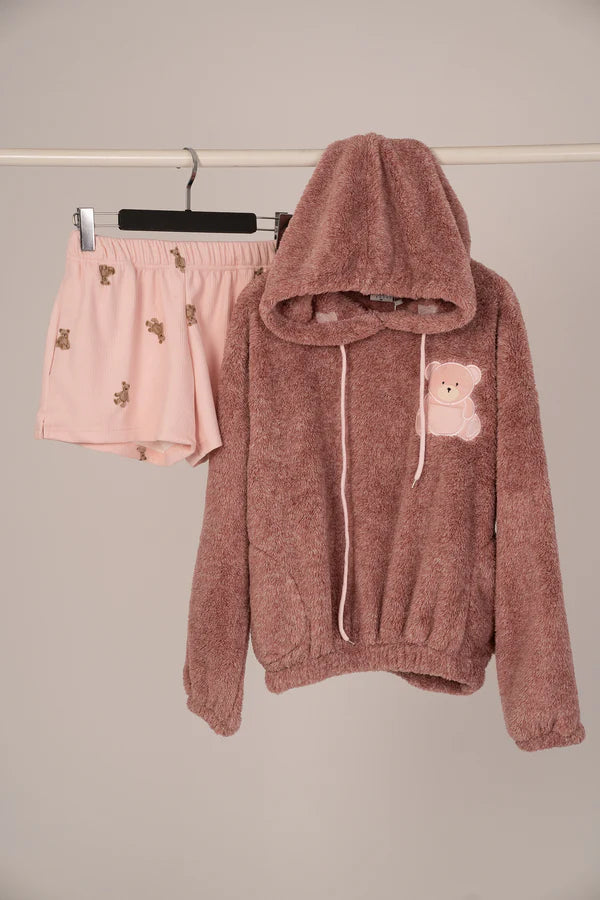 217 Pajama fleece short