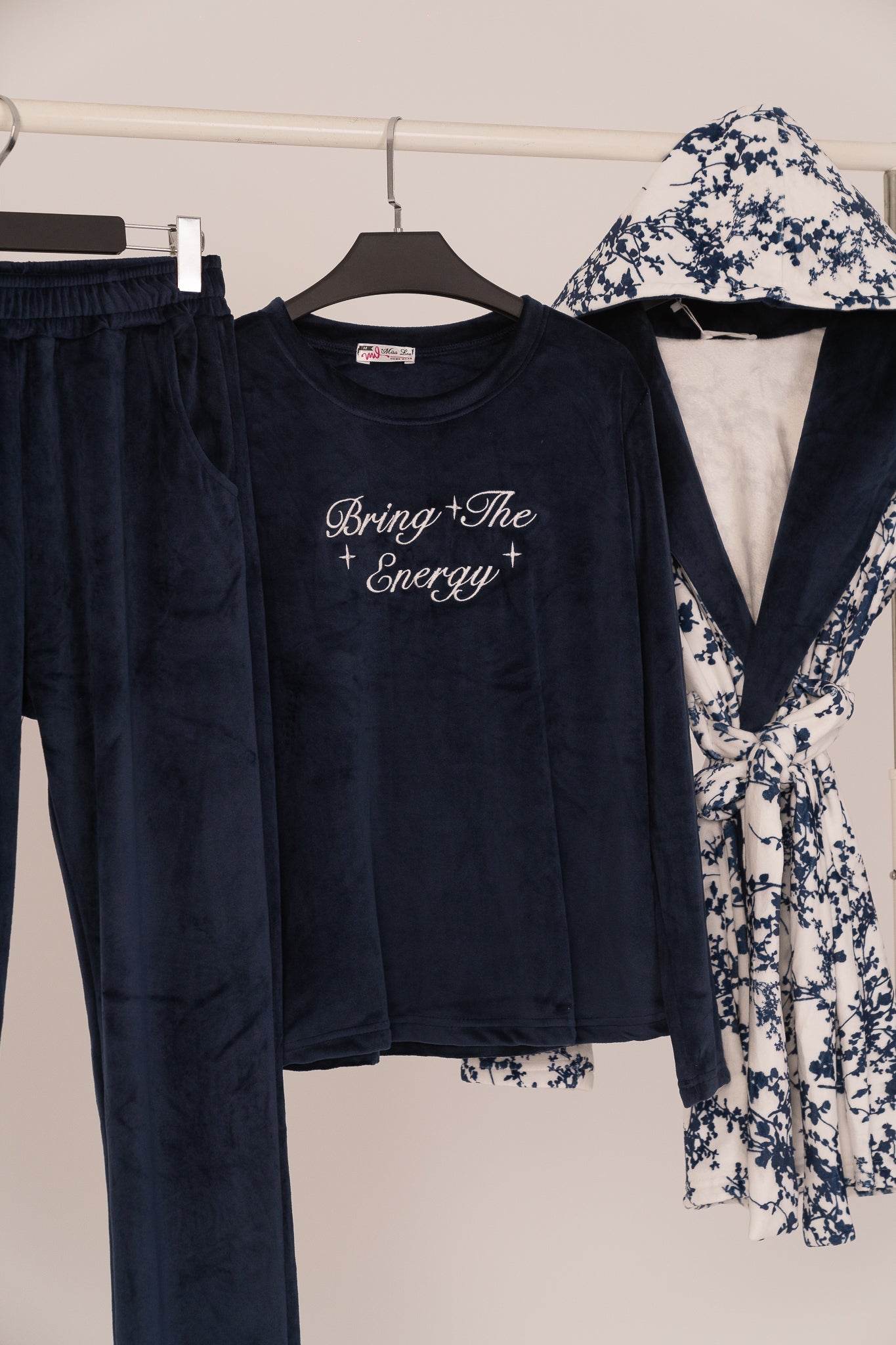 Pajama Velvet 3 Pc 9191