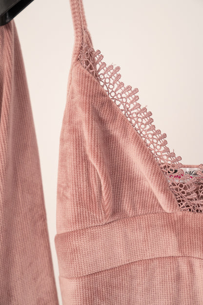 9199 Long dress & Robe Set