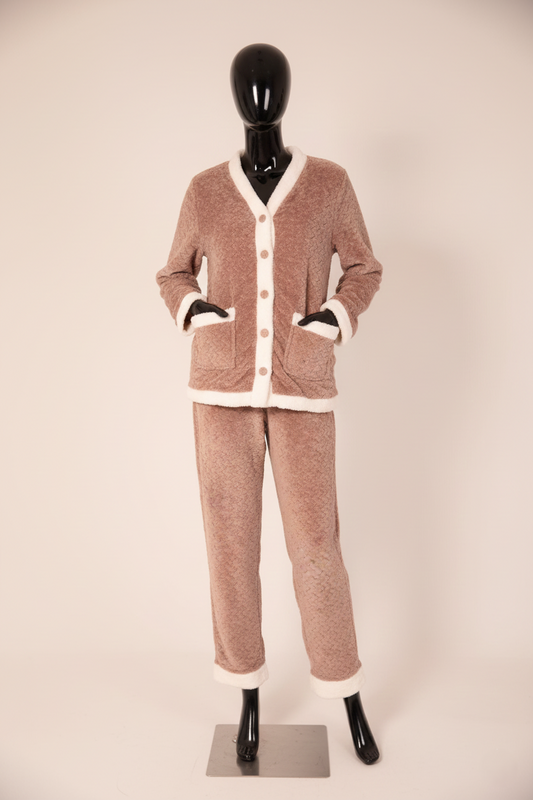 Pajama fleece buttons 9038