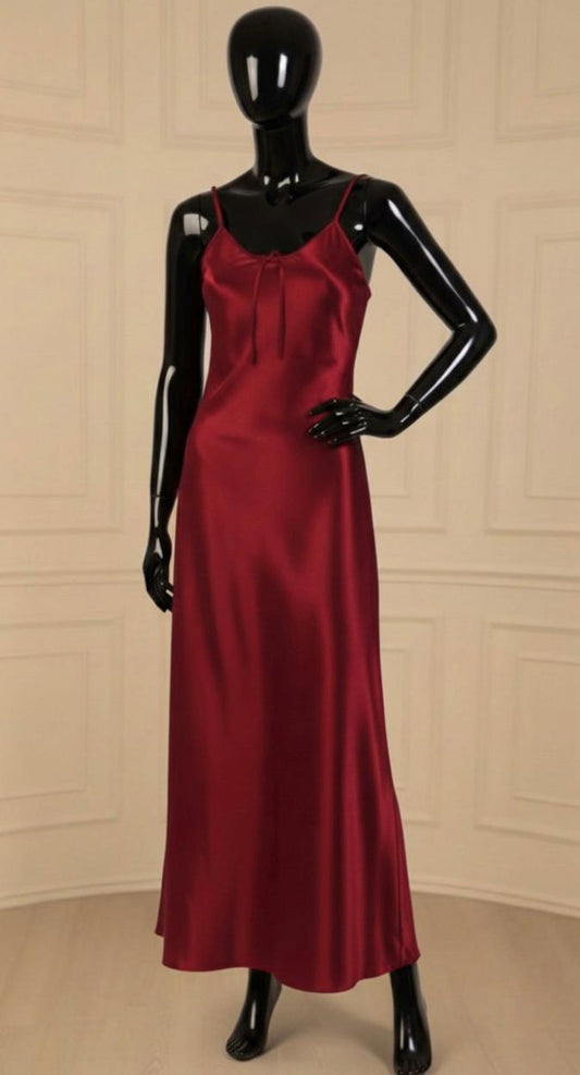 Satin Long Slip