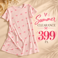 Discover the charming Cash Sweet Dreams Pink Striped Bow Print cotton piece 5002