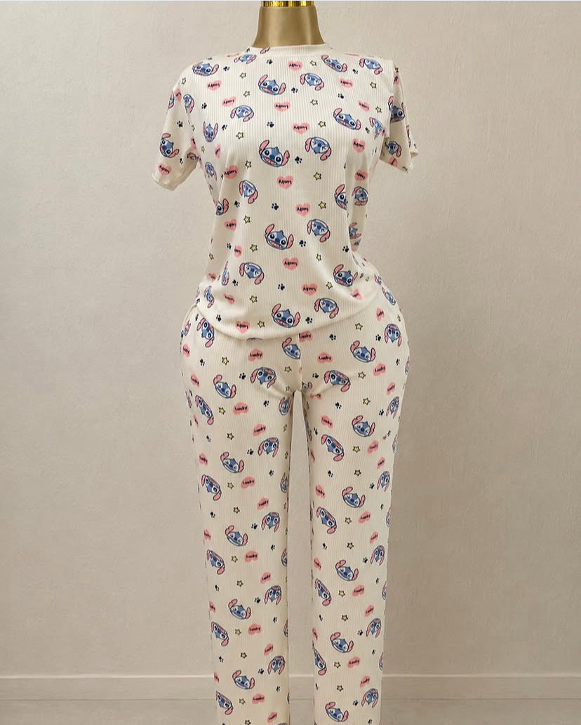 Cotton pajamas Stitch 1003