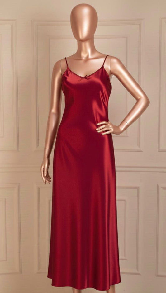 Satin Long Slip