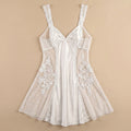 Dare to Dream Satin Short Dress - White 1001