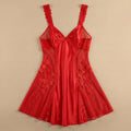 Dare to Dream Satin Short Dress - Red 1001