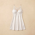 Ivory Lace Satin Dress